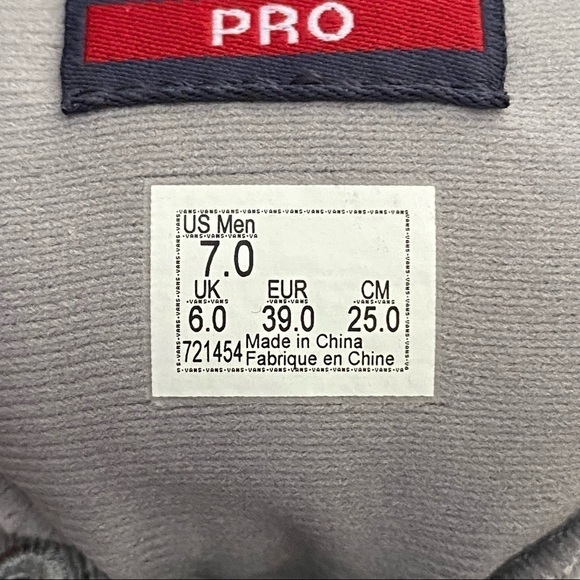 Vans Gilbert Crockett Pro Skate Shoes Size‎ 7 - Picture 13 of 13